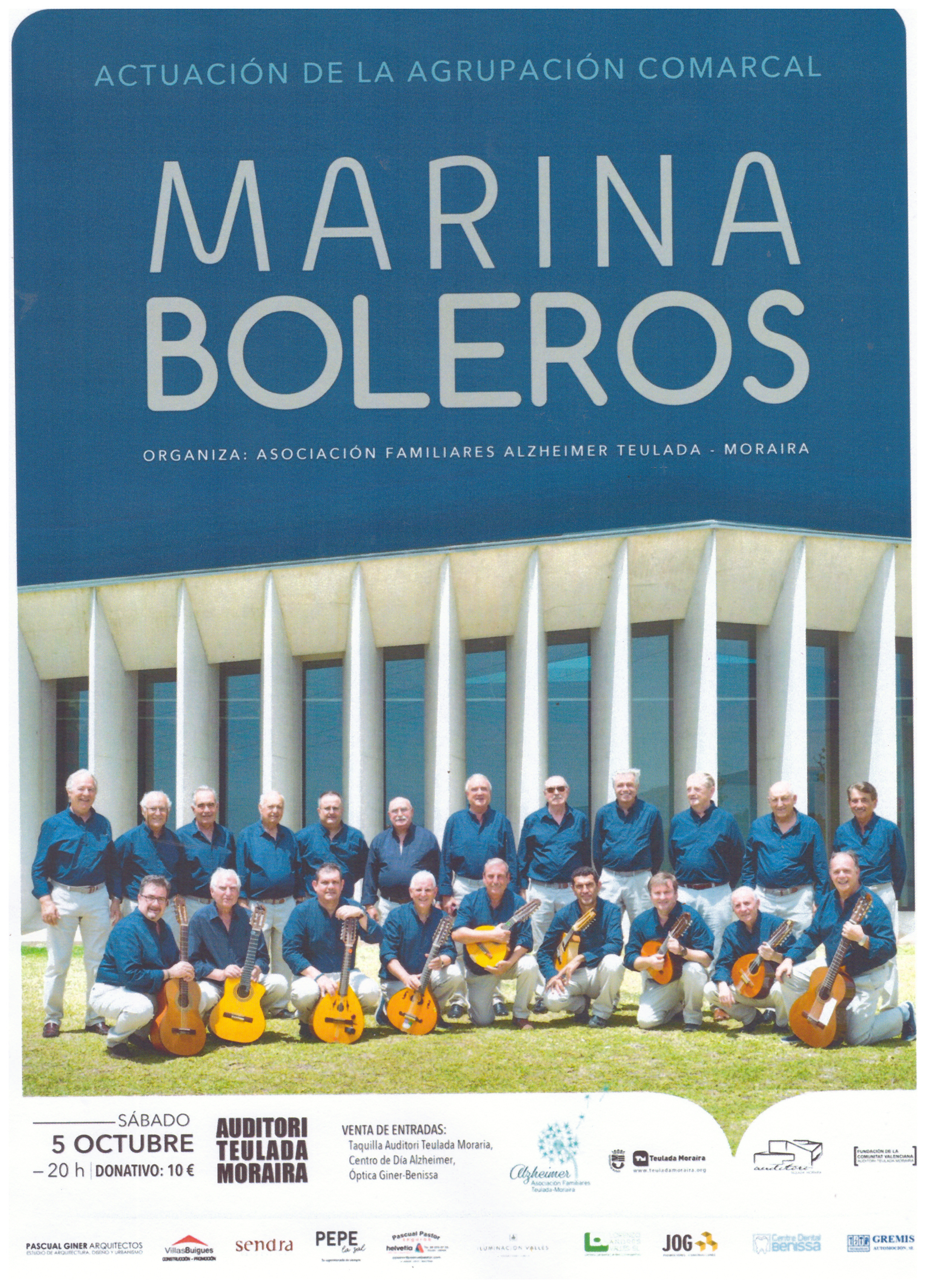 Actuaión de la agrupación comarcal MARINA BOLEROS